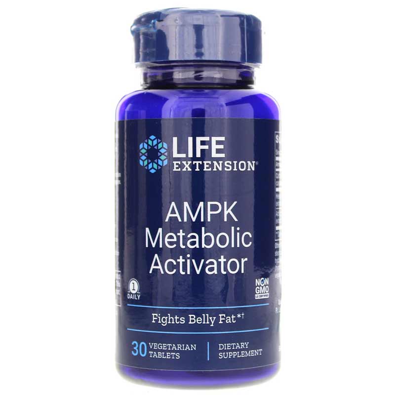 Life Extension Ampk Metabolic Activator 30 Veg Tablets