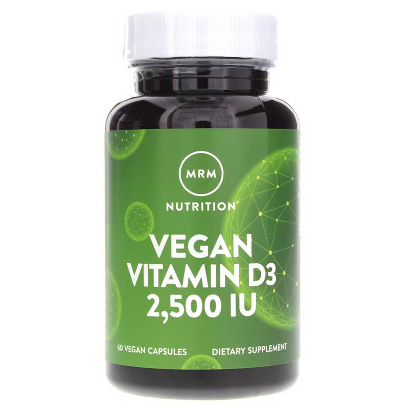 MRM Vegan Vitamin D3 2,500 IU 60 Vegan Capsules