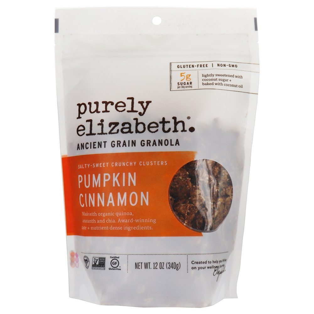Purely Elizabeth - Ancient Grain Granola Cereal Pumpkin Cinnamon - 12 oz.