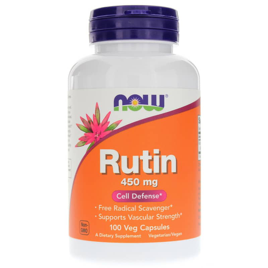 NOW Foods Rutin 450 Mg 100 Veg Capsules
