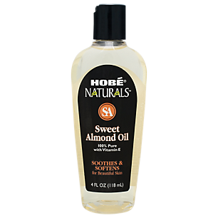 Sweet Almond Oil - 100% Pure with Vitamin E for Beautiful Skin (4 Fluid Ounces)