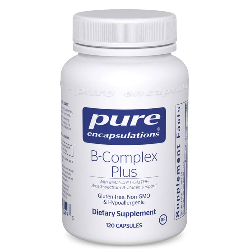 Pure Encapsulations B-Complex Plus 120 Capsules