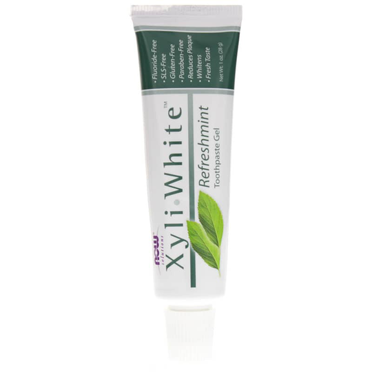 NOW Foods XyliWhite Toothpaste Gel Travel Size 1 Oz