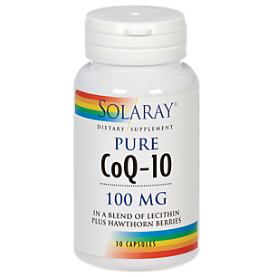 CoQ-10 Pure Blend of Lecithin & Hawthorn Berries - 100 MG (30 Capsules)