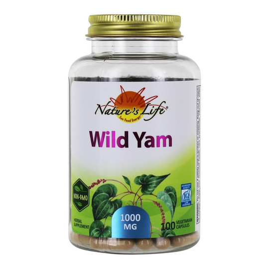 Nature's Life - Mexican Wild Yam - 100 Vegetarian Capsules