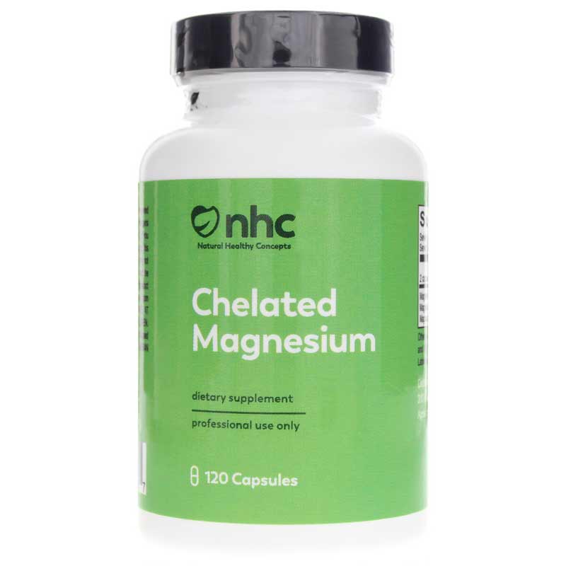Natural Healthy Concepts Chelated Magnesium 120 Capsules