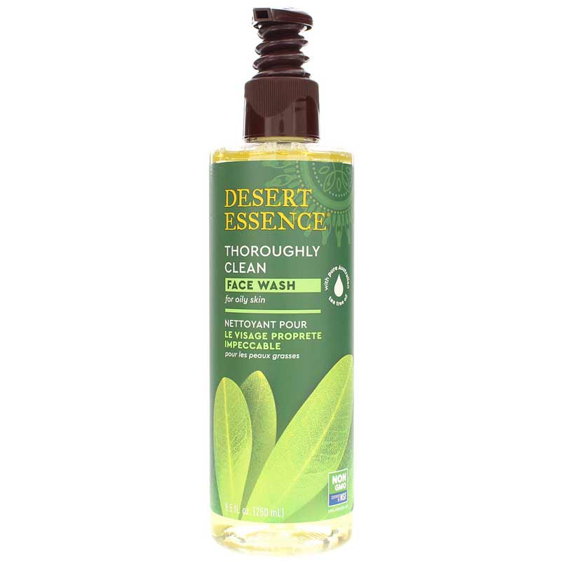 Desert Essence Thoroughly Clean Face Wash 8.5 Oz