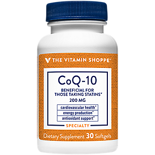 CoQ-10 - Supports Cardiovascular Health, Energy Production - 200 MG (30 Softgels)