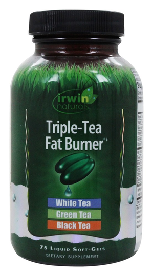 Irwin Naturals - Triple-Tea Fat Burner - 75 Softgels