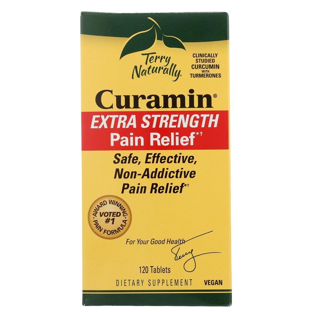 EuroPharma - Terry Naturally Curamin Extra Strength with BCM-95 - 120 Tablets