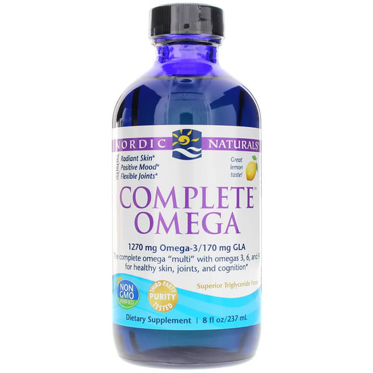 Nordic Naturals Complete Omega Liquid Lemon 8 Oz