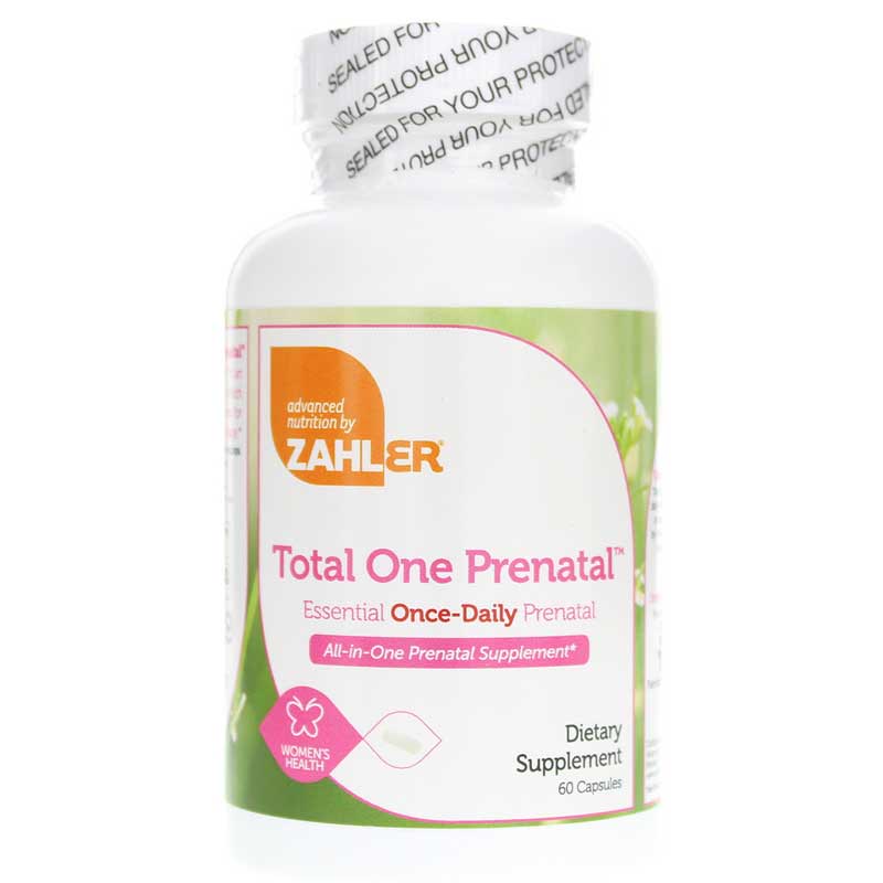 Zahler Total One Prenatal 60 Capsules