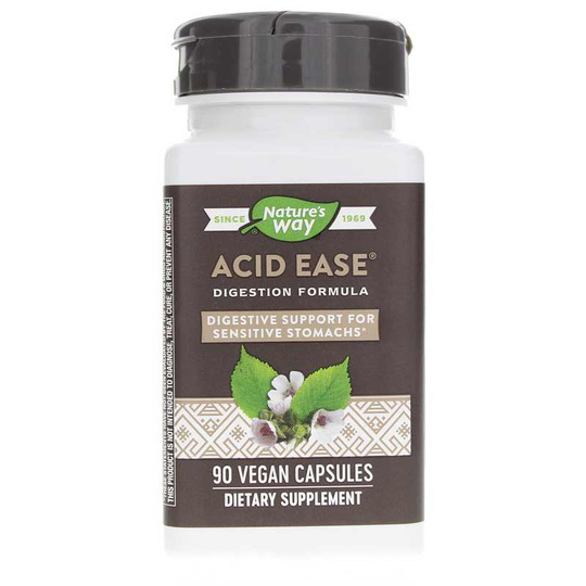 Natures Way Acid-Ease Digestion Formula 90 Veg Capsules