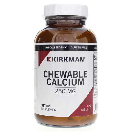 Kirkman Chewable Calcium 250 Mg 120 Chewable Tablets