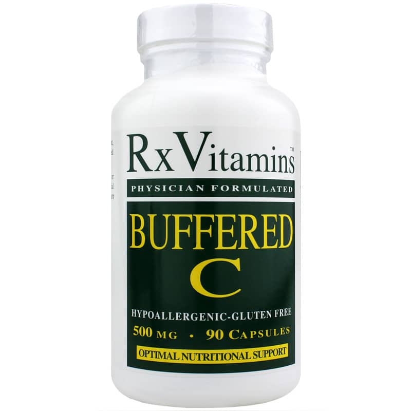 Rx Vitamins Buffered C 90 Capsules