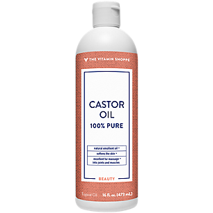 Castor Oil - 100% Pure Topical Massage Oil for Soft Skin, Soothes Joint & Muscles (16 fl. oz.)
