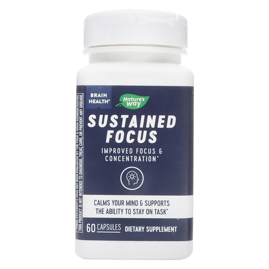 Nature's Way - Sustained Focus - 60 Capsules