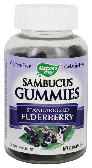 Nature's Way - Sambucus Elderberry - 60 Gummies