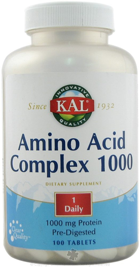 Kal - Amino Acid Complex - 100 Tablets