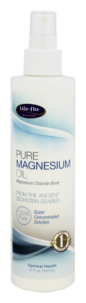 Life-Flo - Pure Magnesium Oil Magnesium Chloride Brine - 8 fl. oz.