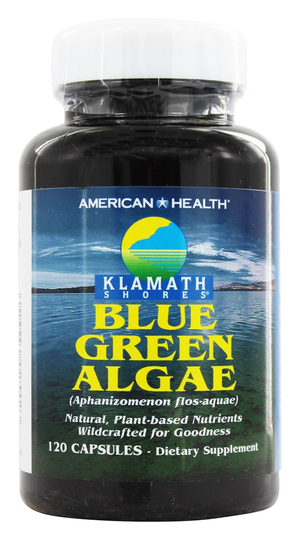 American Health - Klamath Shores Blue Green Algae - 120 Capsules