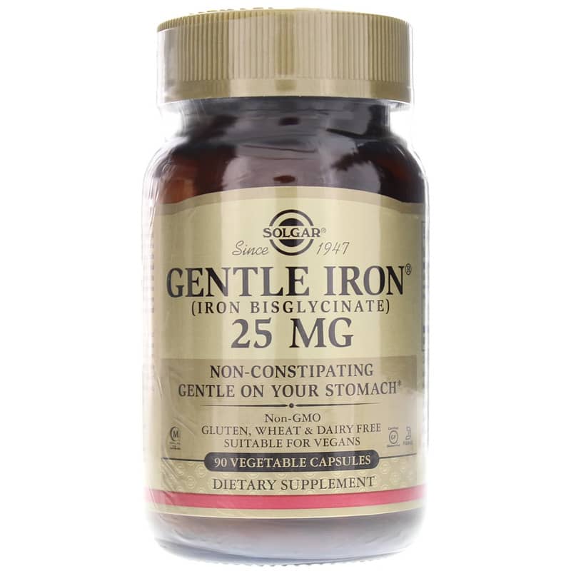 Solgar Gentle Iron 90 Veg Capsules