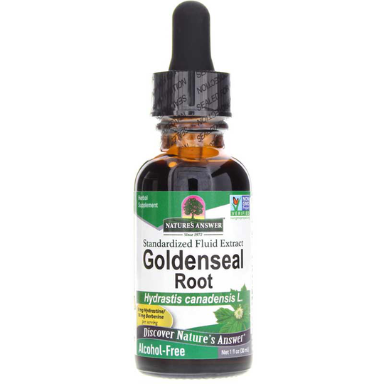 Natures Answer Goldenseal Extract Alcohol-Free 1 Oz