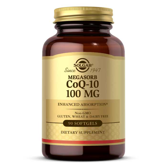 Solgar CoQ-10 100 Mg Megasorb 90 Softgels