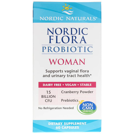 Nordic Naturals Nordic Flora Probiotic Woman 60 Capsules