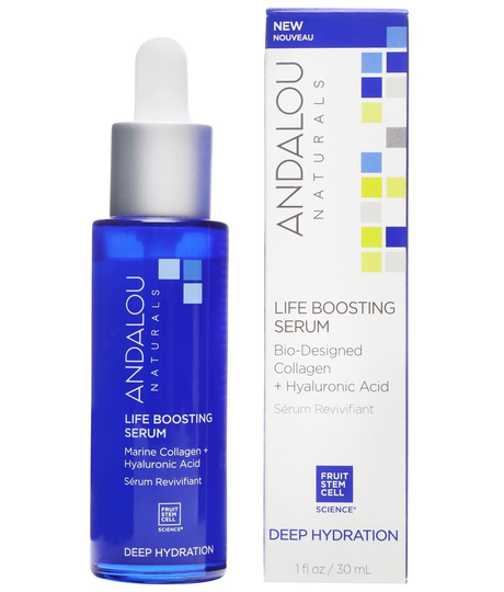 Andalou Naturals - Deep Hydration Life Boosting Serum Bio-Designed - 1 fl. oz.