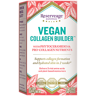 Vegan Collagen Builder with Phytoceramides & Pro-Collagen Nutrients (60 Vegetarian Capsules)