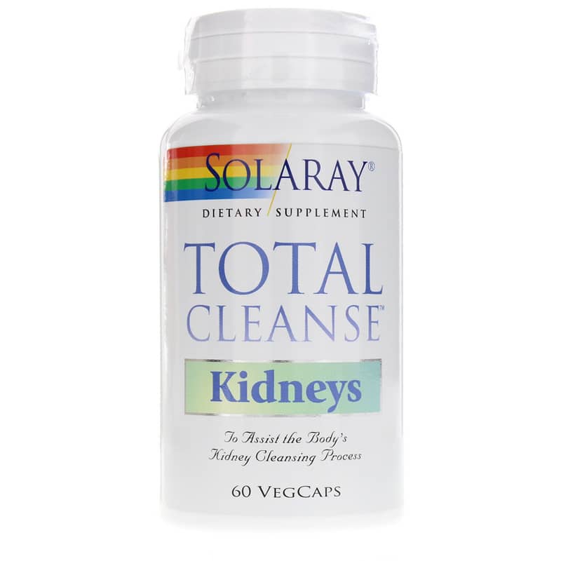 Solaray Total Cleanse, Kidneys Formula 60 Veg Capsules