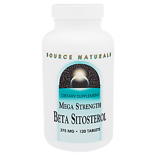 Mega Strength Beta Sitosterol - 375 MG (120 Tablets)