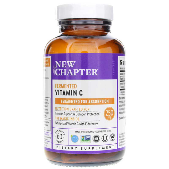 New Chapter Fermented Vitamin C 60 Veg Tablets