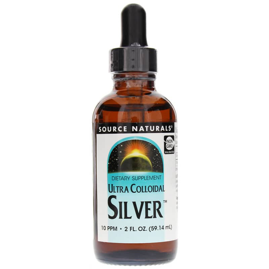 Source Naturals Ultra Colloidal Silver 10 PPM 2 Oz