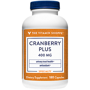 Cranberry Plus - Urinary Tract Health for Women - 400 MG (180 Capsules)