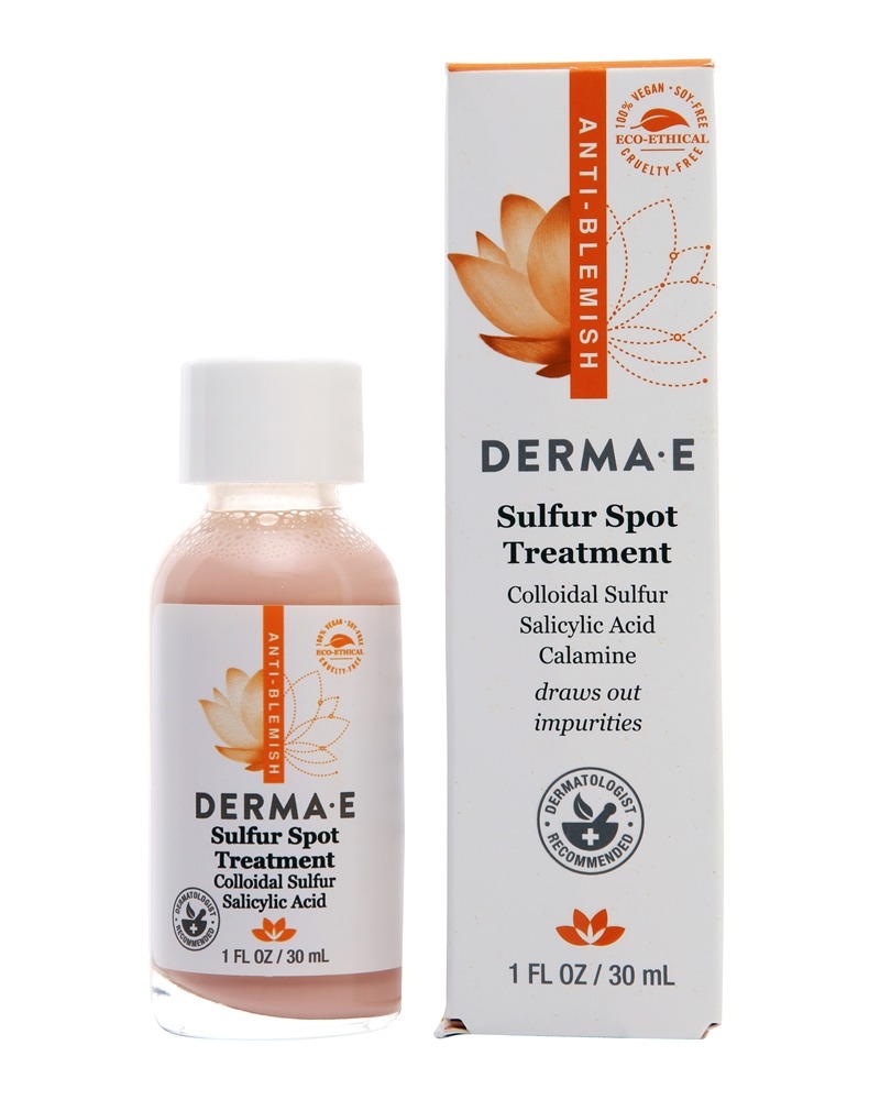 DERMA-E - Sulfur Spot Treatment Collcylic Acid - 1 fl. oz.