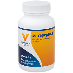 Serrapeptase - Plant-Based Proteolytic Enzyme (90 Vegetable Capsules)