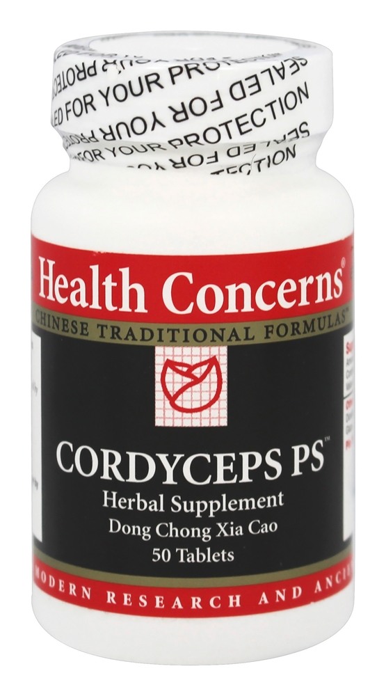 Health Concerns - Cordyceps PS Dong Chong Xia Cao Herbal Supplement - 50 Capsules