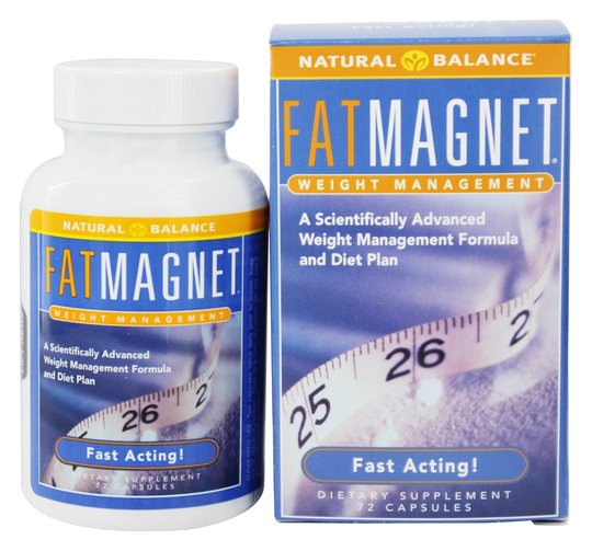Natural Balance - Fat Magnet Fast Acting Weight Management - 72 Capsules