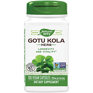 Gotu Kola Herb - Longevity & Vitality - 950 MG (100 Capsules)