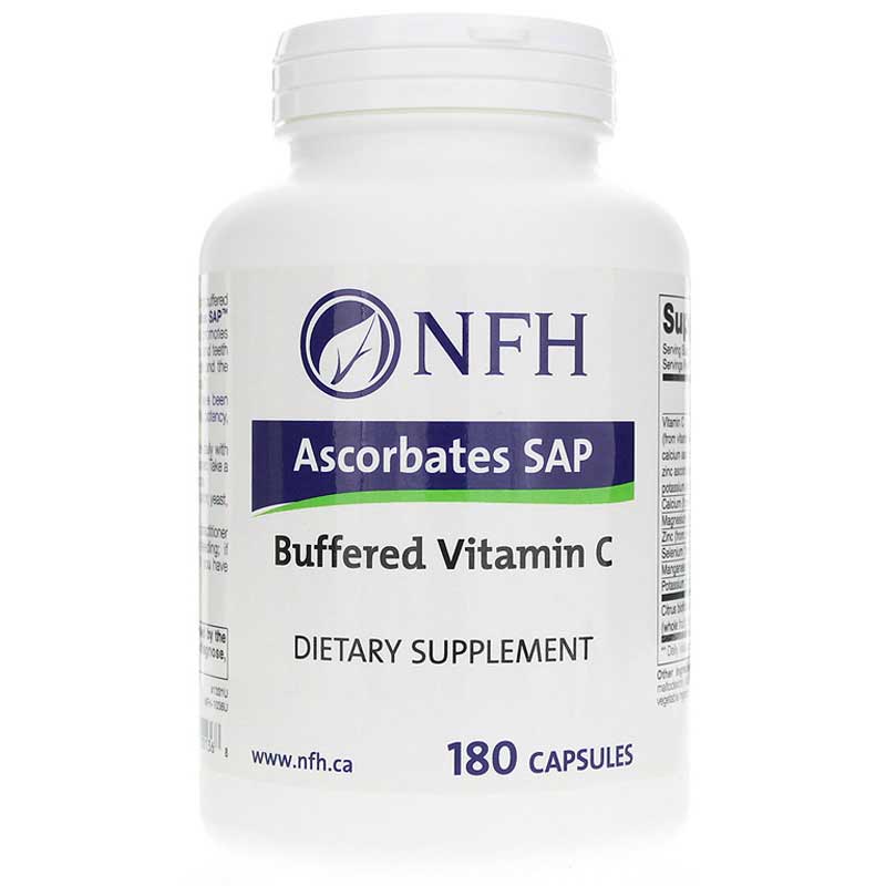 NFH Ascorbates SAP Buffered Vitamin C 180 Capsules