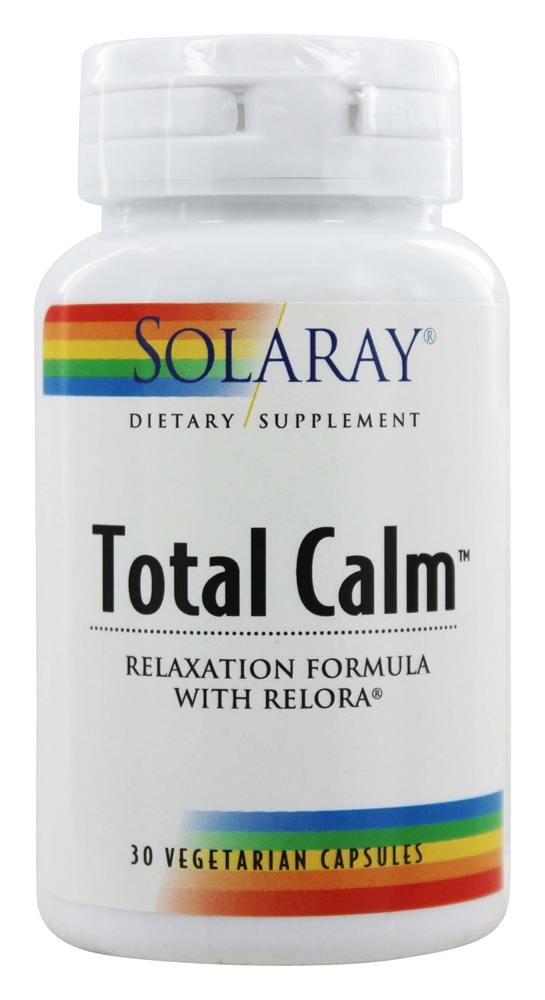 Solaray - Total Calm - 30 Vegetarian Capsules