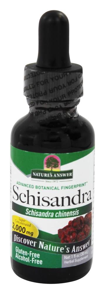 Nature's Answer - Schisandra Berry Alcohol Free - 1 fl. oz.
