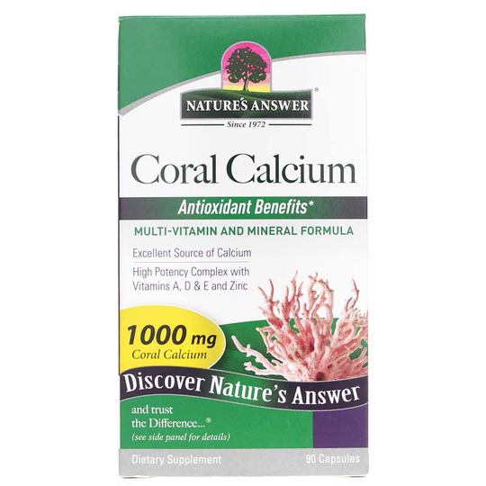 Natures Answer Coral Calcium Combination 90 Capsules