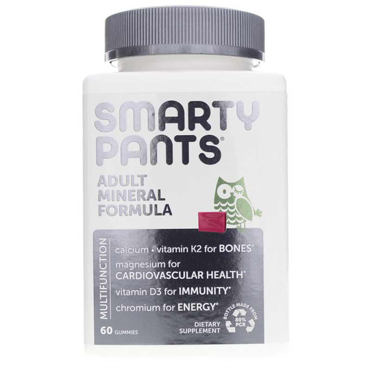 SmartyPants Vitamins Adult Mineral Formula 60 Gummies