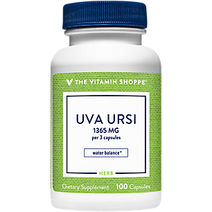 Uva Ursi for Fluid Balance - 1,365 MG per Serving (100 Capsules)