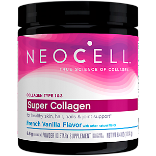 Super Collagen Powder - Hair, Skin, Nails & Joint Support - French Vanilla (26 Servings)