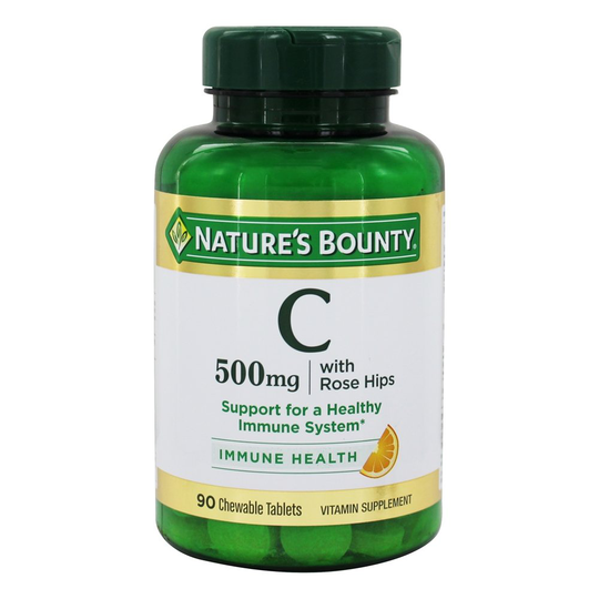Nature's Bounty - Vitamin C for Immune Health - 90 Chewable Tablets