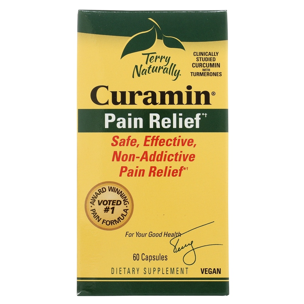 EuroPharma - Terry Naturally Curamin with BCM-95 - 60 Capsules